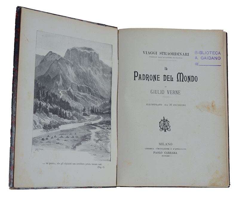 Il padrone del mondo di Giulio Verne