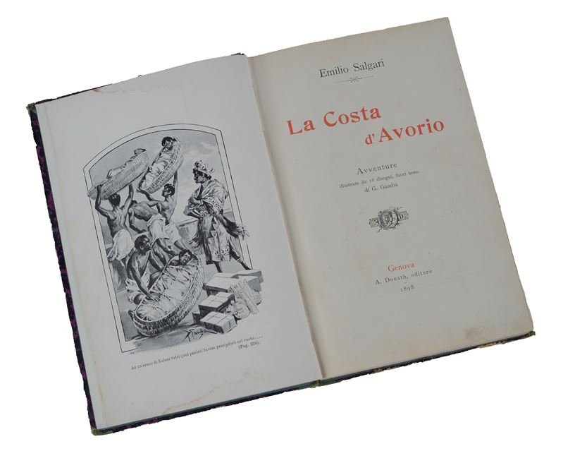 La Costa d'Avorio di Emilio Salgari
