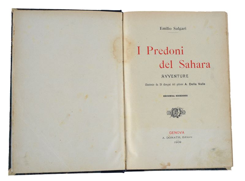 I Predoni del Sahara di Emilio Salgari