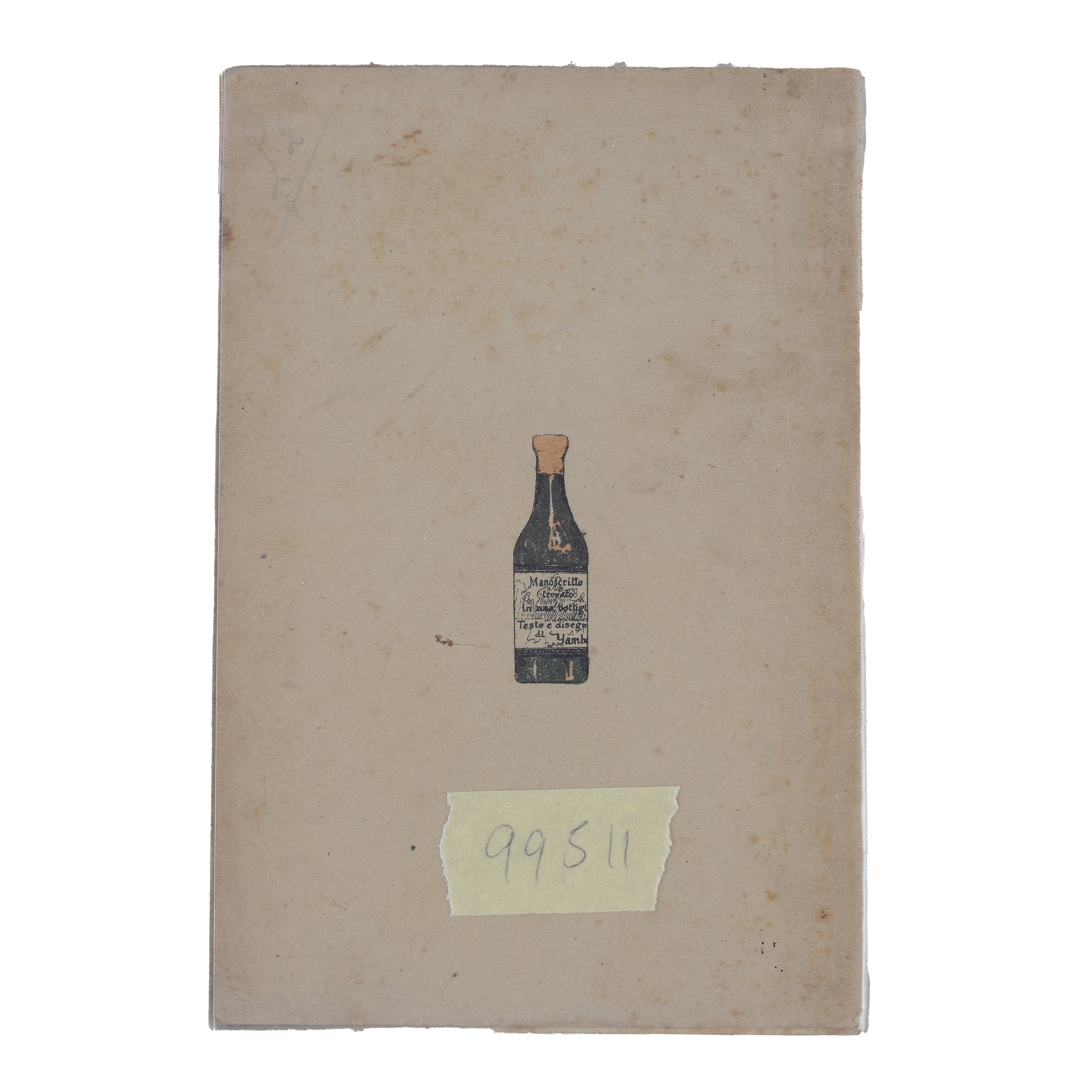 Manoscritto trovato in una bottiglia di Yambo