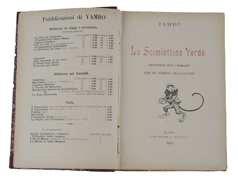 Lo Scimmiottino verde di Yambo