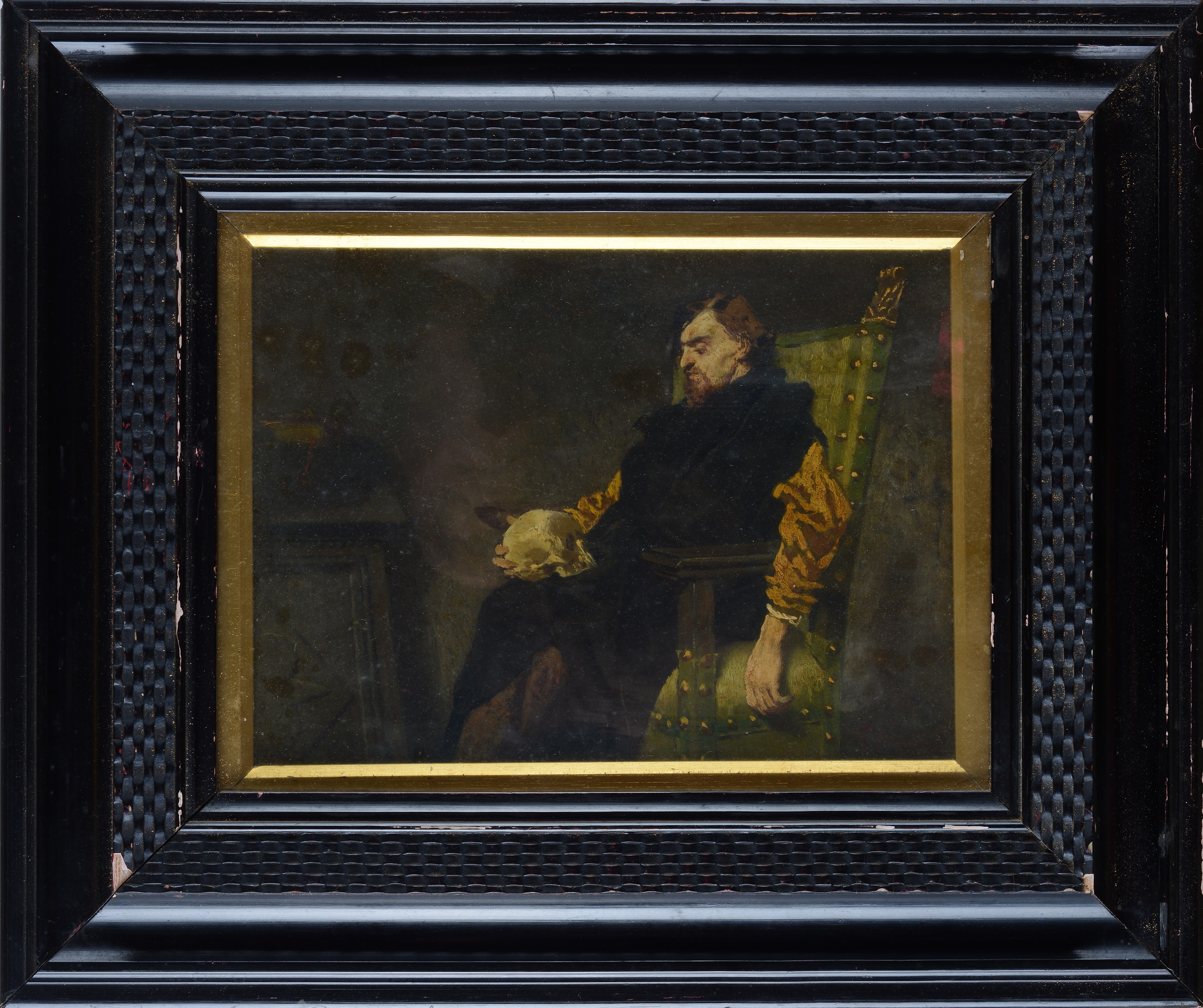Federico Andreotti - Amleto, olio su tela