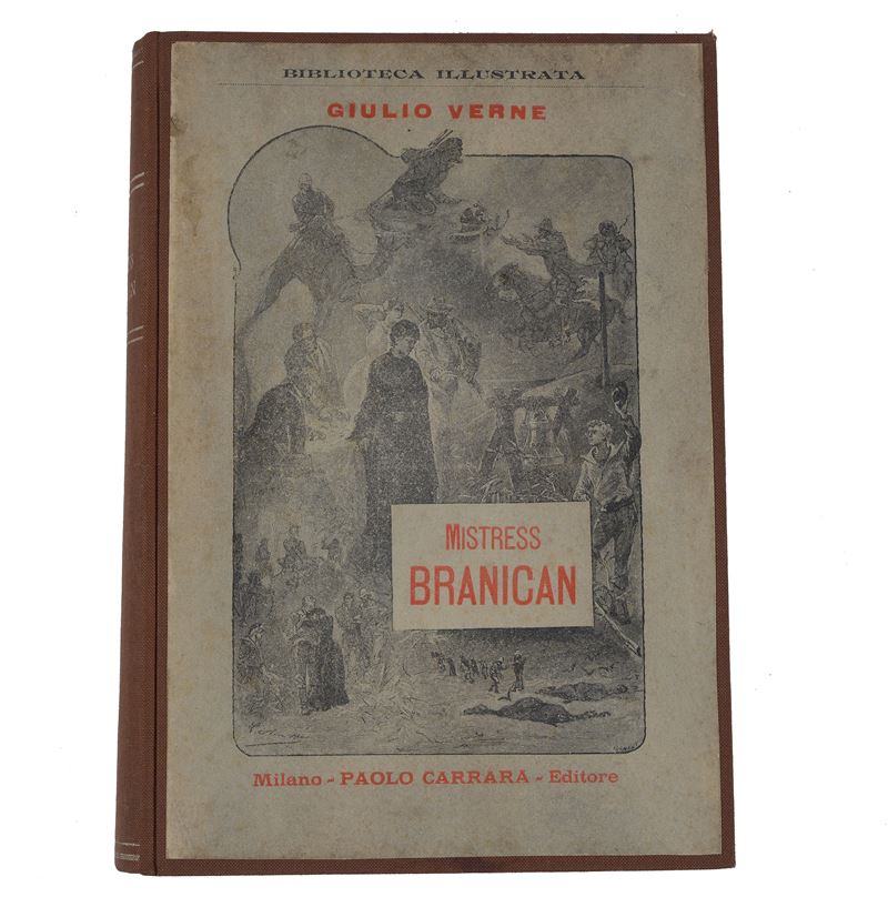 Verne, Mistress Branican. Illustrato da 97 disegni di L. Benett