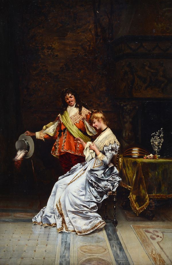 Francesco Vinea - Scena galante