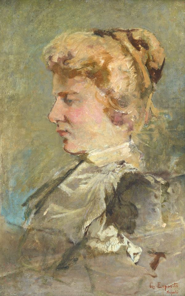 Gaetano Esposito - Ritratto di signora