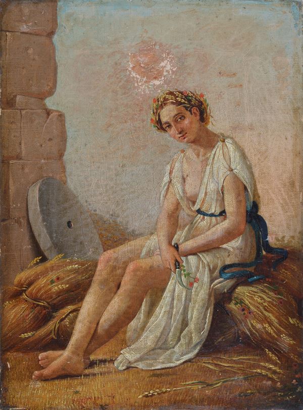 Anonimo, XIX sec. - Allegoria dell'estate