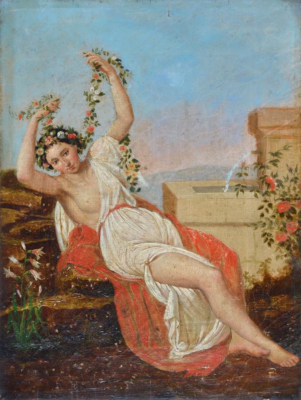 Anonimo, XIX sec. - Allegoria della primavera