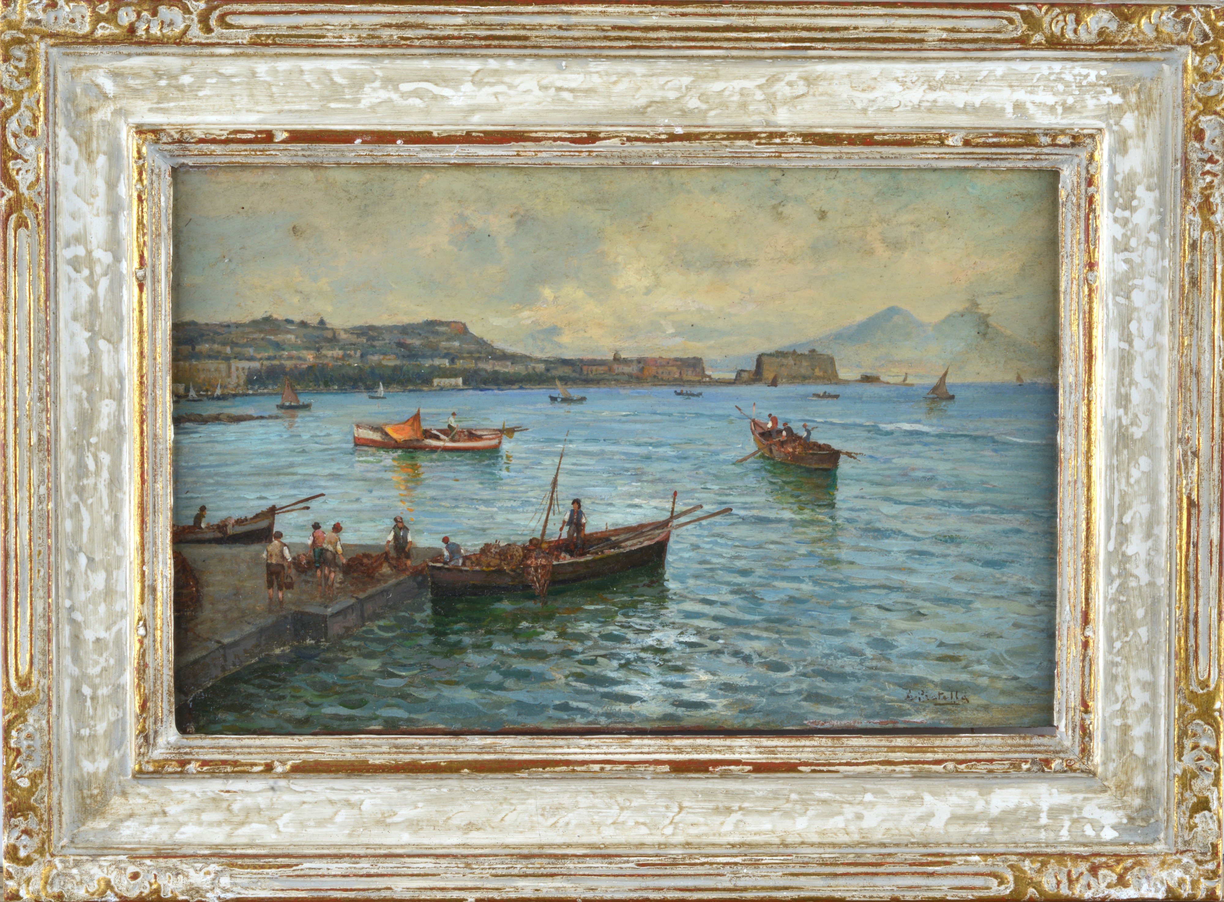 Pescatori nel Golfo di Napoli