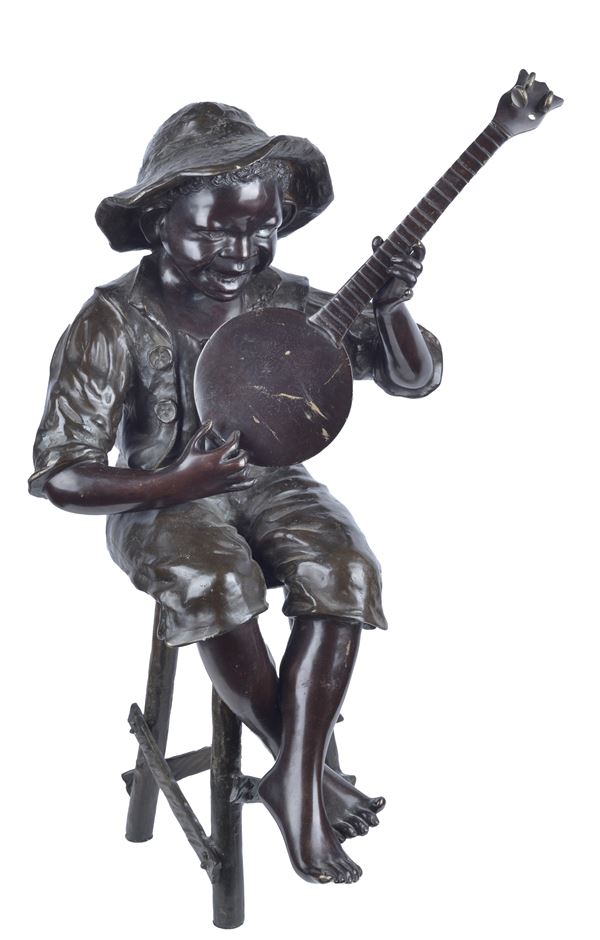 Anonimo, XIX sec. - Piccolo suonatore